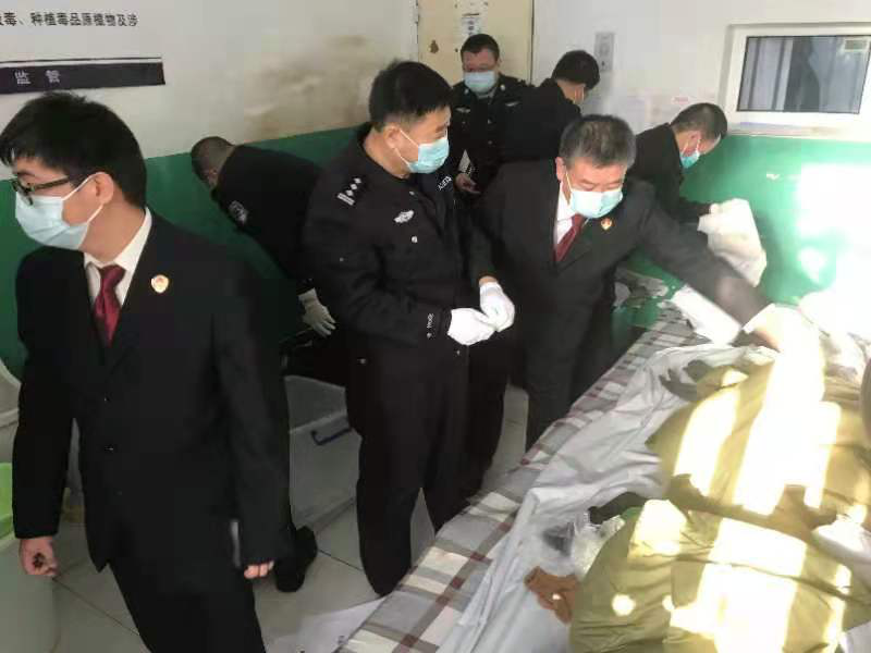 2020元旦节前扎兰屯市看守所安全大检查